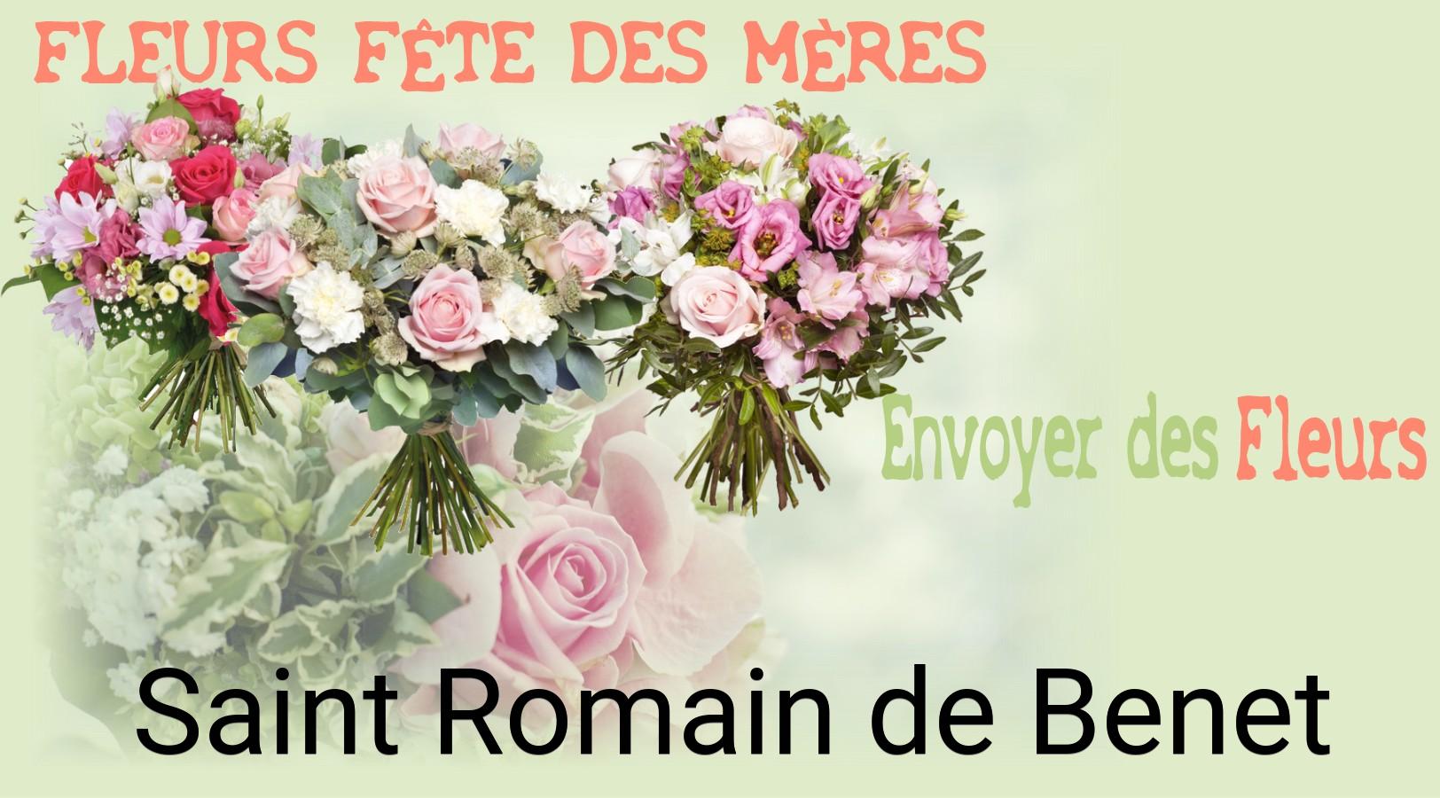 Bouquet de Fête des Mères livré à Saint-Romain-de-Benet